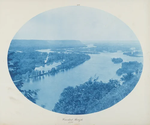 Crooked Slough by Henry Peter Bosse, photograph, 1885