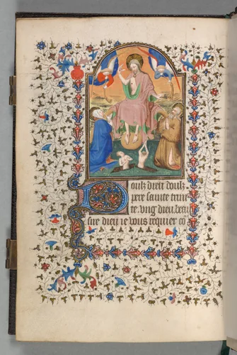 Book of Hours (Use of Paris): Fol. 204v, Last Judgment by The Bedford Master, book, 1415-1425