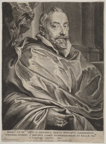Anton Triest by Pieter de Jode II
Sir Anthony van Dyck
Martin van den Enden I, print, 1632