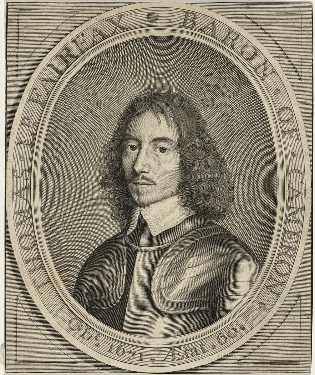 Lord Thomas Fairfax by William Faithorne; Robert Walker, print, 1616-1691