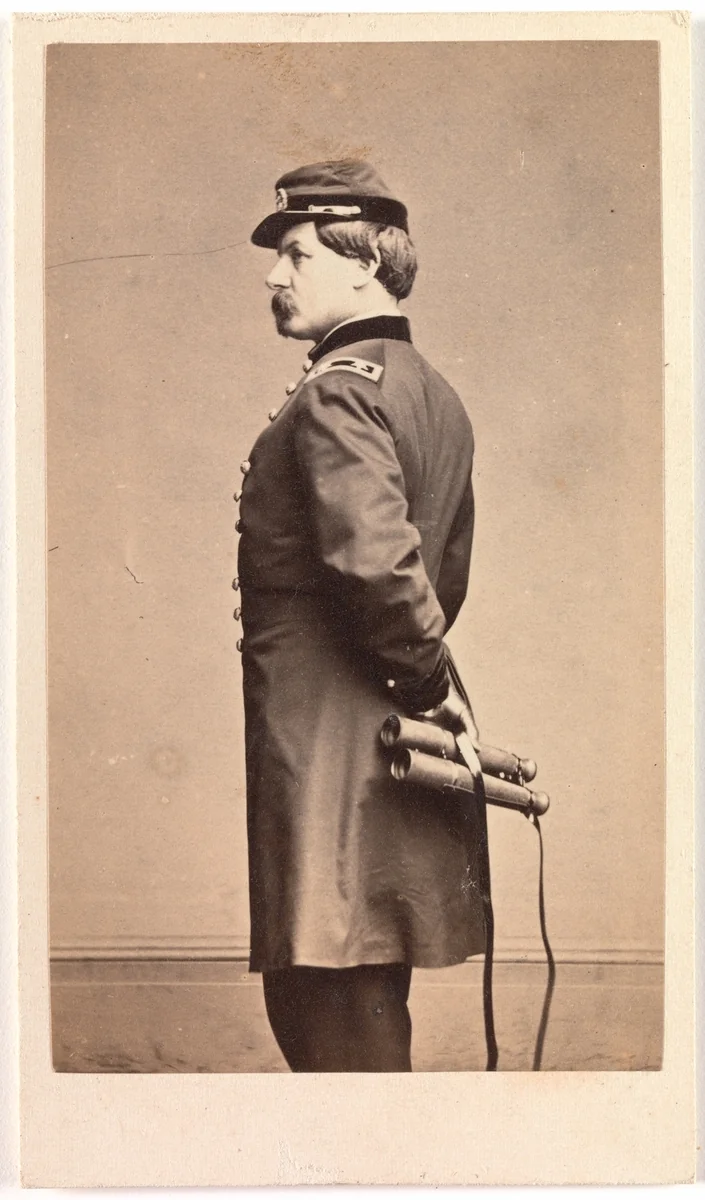 General George McClellan by Charles DeForest Fredricks, photograph, 1862