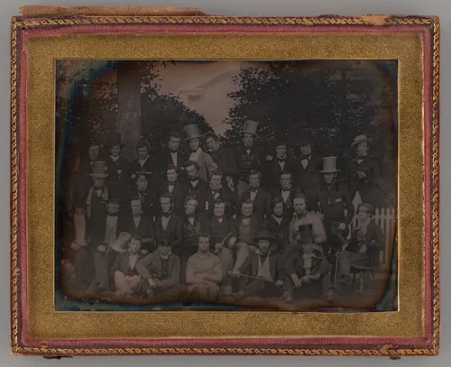 Untitled (Group Portrait of Men) by Unknown maker, other, 1848