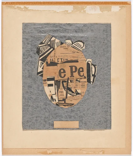 Portrait of an Old Woman (Porträt einer alten Frau) (Dr. S. Friedlaender-Mynona) by Raoul Hausmann, drawing, 1919