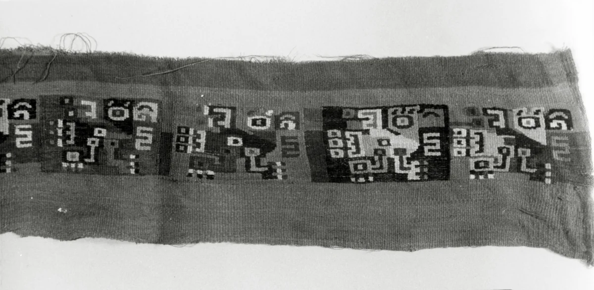 Fragment by Provincial Wari, textile, 800-1100