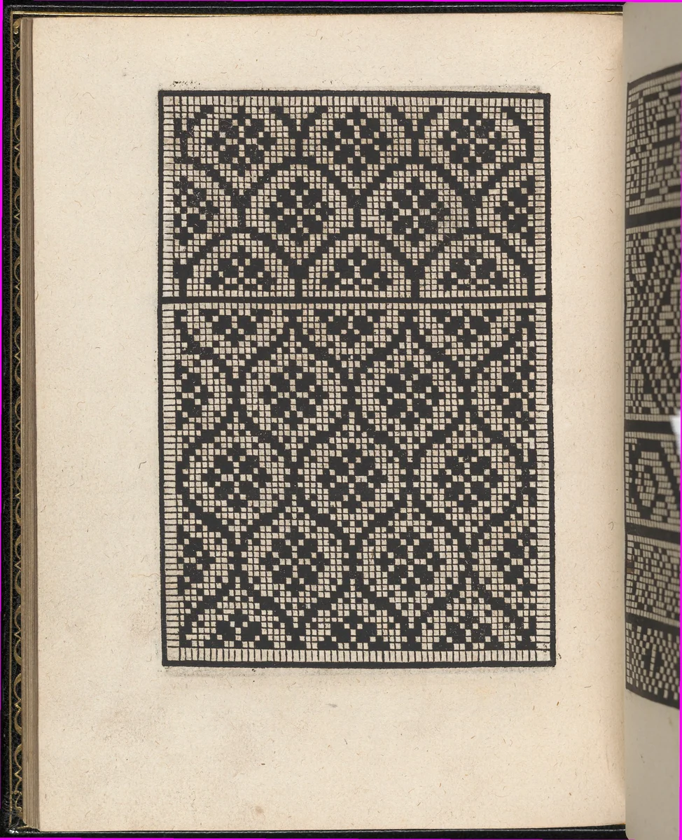 Page from Ein new kunstlich Modelbuch...(Page 38v) by Peter Quentel, book, 1544