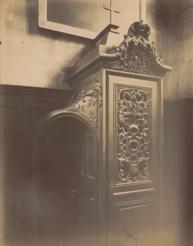 Saint-Étienne-du-Mont by Eugène Atget, photograph, 1912