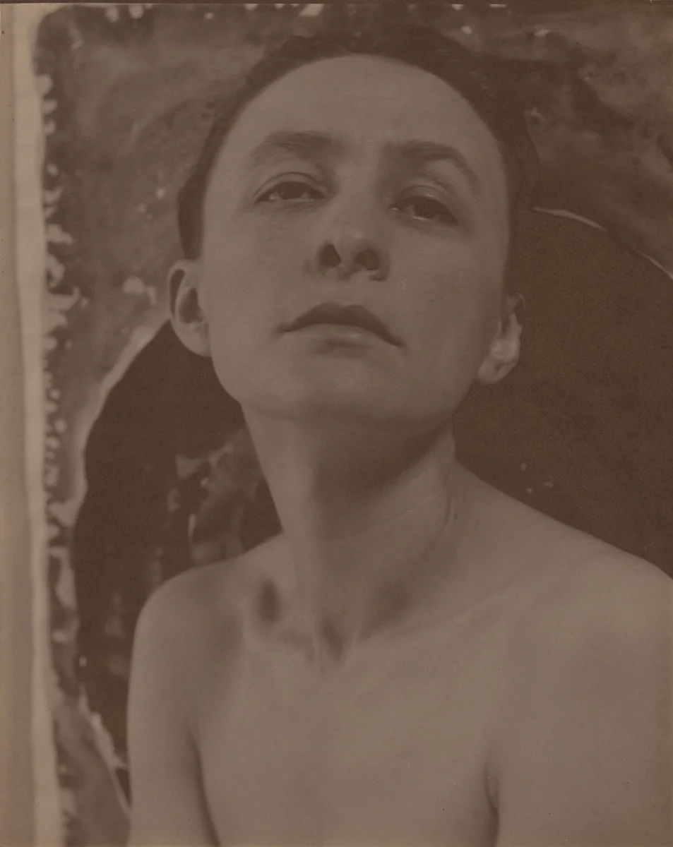 Georgia O'Keeffe by Alfred Stieglitz, photograph, 1919-1921