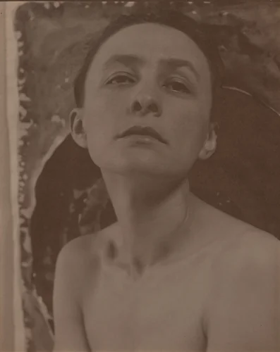Georgia O'Keeffe by Alfred Stieglitz, photograph, 1919-1921