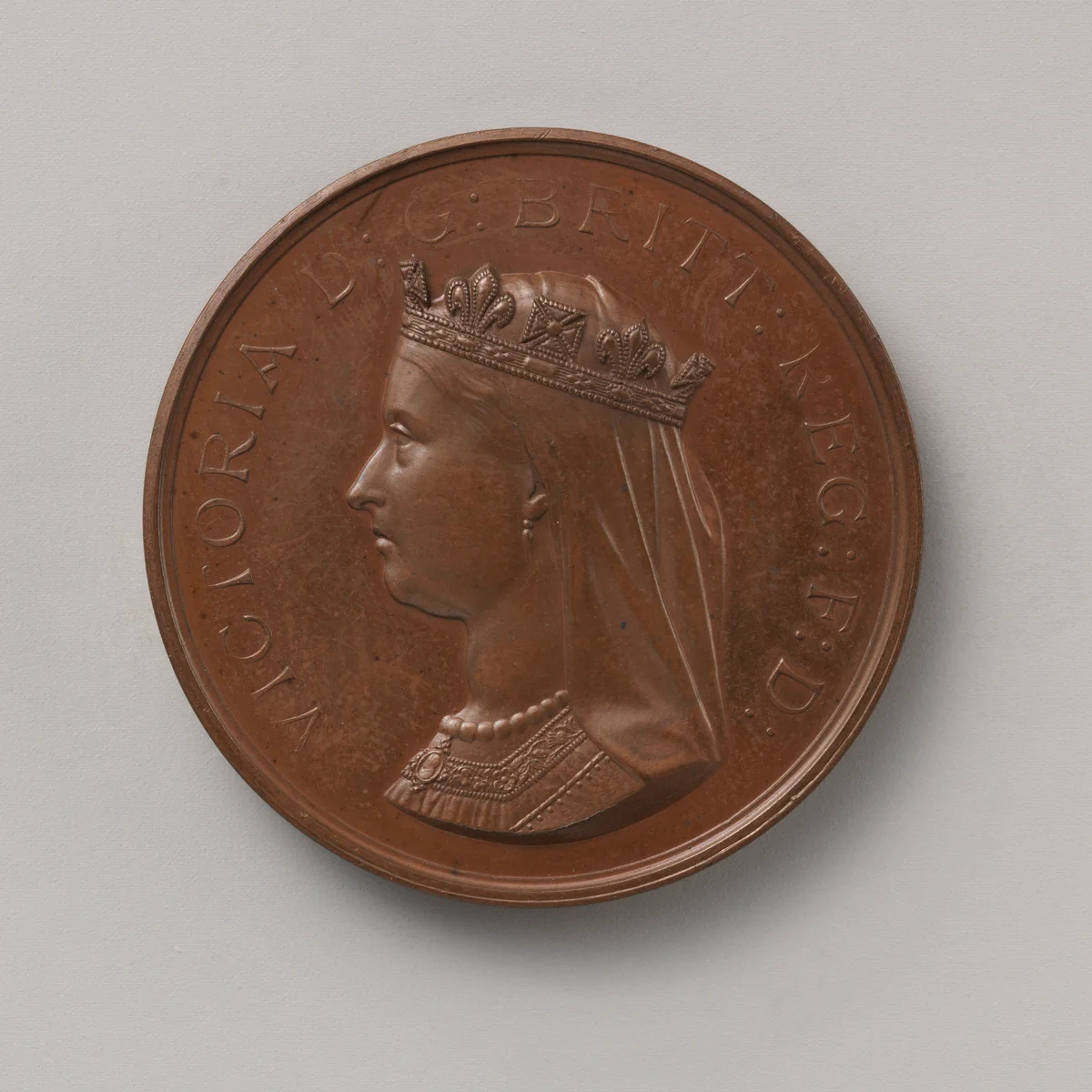 The New Zealand Medal, granted by Queen Victoria, after 1866, to commemorate the campaigns of 1845–1847 and 1860–1866 by Joseph Edgar Boehm, metalwork, 1866