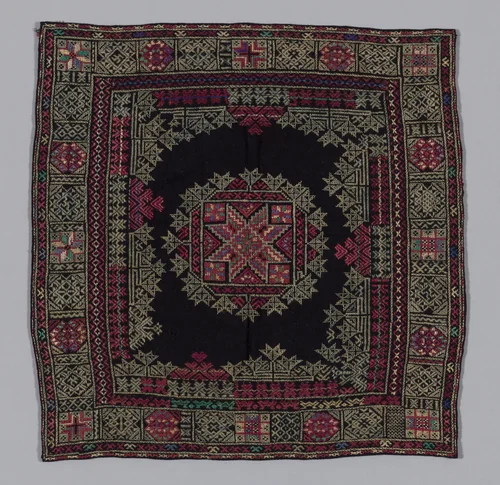 Head Cover by Input: China, Hainan Dao Hainan Island off South China coast, textile, 1900