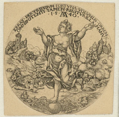 Fortuin by Unknown, print, 1540