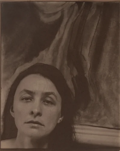 Georgia O'Keeffe by Alfred Stieglitz, photograph, 1918