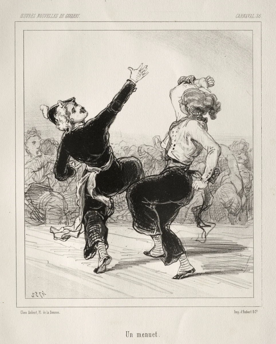 Carnaval by Paul Gavarni, print, 1824-1847