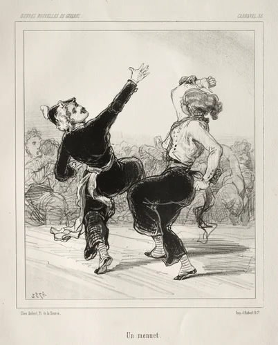 Carnaval by Paul Gavarni, print, 1824-1847