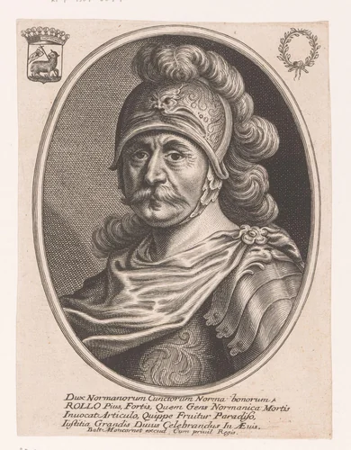 Portret van Rollo by anonymous, print, 1610-1668