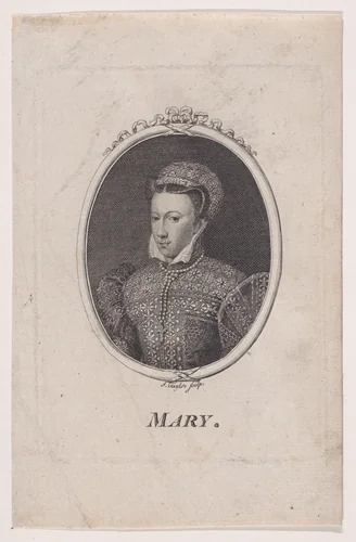 Mary, Queen of Scots by Isaac Taylor, print, 1700-1799