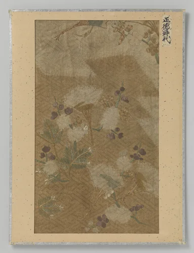 Fragment textiel by anonymous, textile, 1711-1716