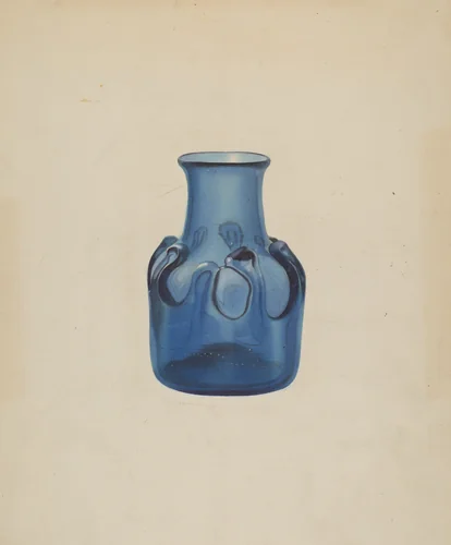 Vase by Isidore Steinberg, index of american design, 1938