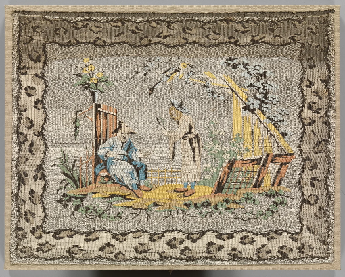 Piece by Jean Pillement, textile, 1750-1799