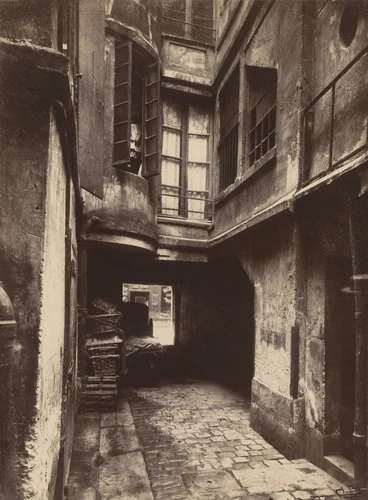 90 rue Quincampoix by Eugène Atget, photograph, 1908