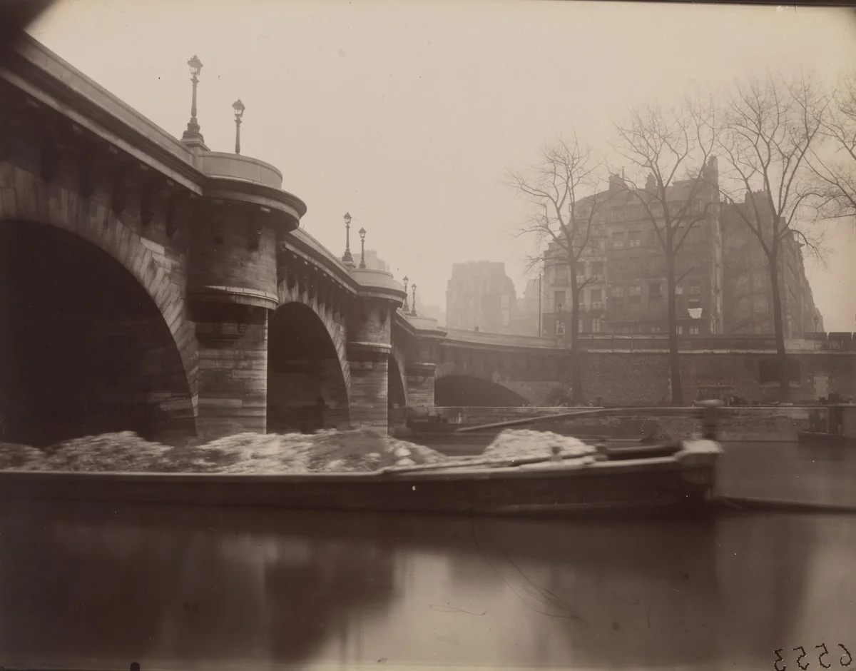 Pont Neuf by Eugène Atget, photograph, 1925