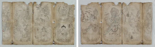 Iconographic Sketchbook by Unknown, drawing, 1495-1505