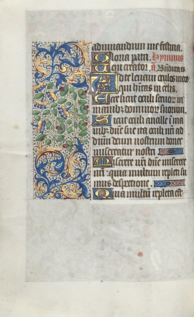 Book of Hours (Use of Rouen): fol. 64v by Master of the Geneva Latini, book, 1465-1475