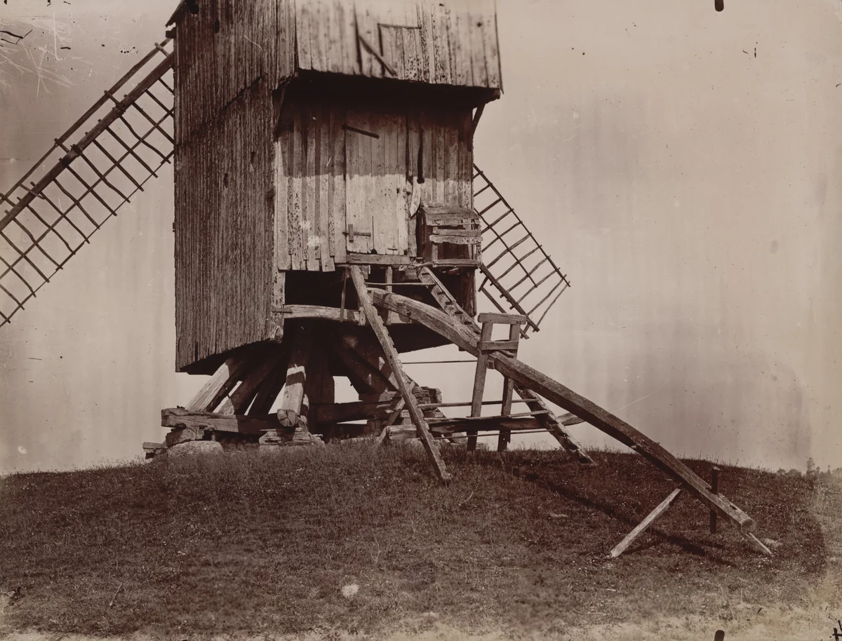 Moulin (Somme) by Eugène Atget, photograph, 1900
