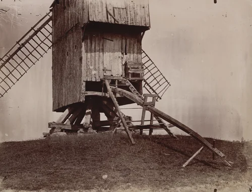 Moulin (Somme) by Eugène Atget, photograph, 1900