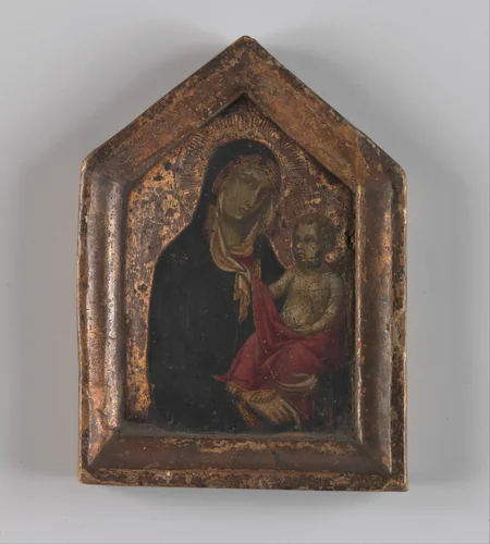 Madonna and Child by Tuscan Painter, painting, 1300-1325