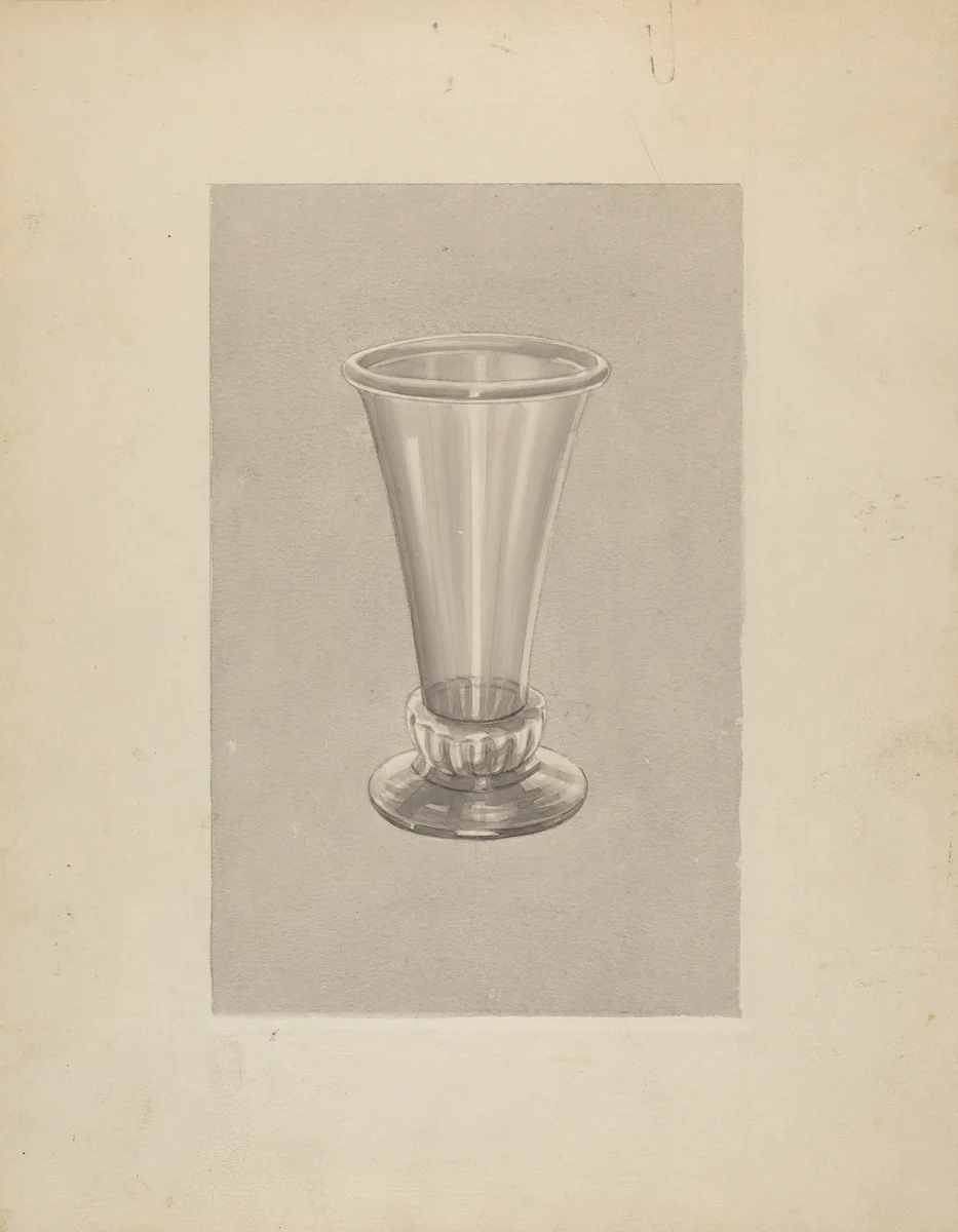 Glass by American 20th Century, index of american design, 1935-1942