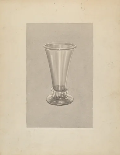 Glass by American 20th Century, index of american design, 1935-1942