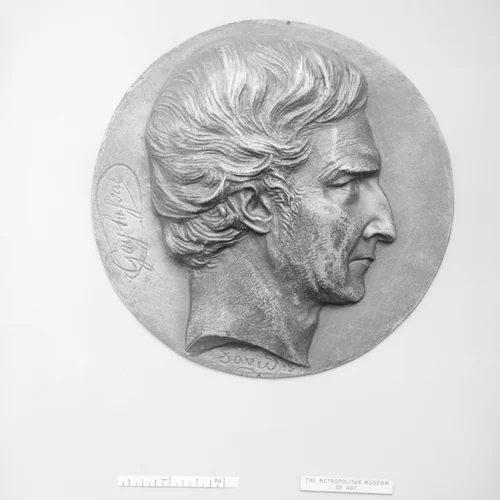 Joseph Louis Gay-Lussac, French physician and scientist (1778–1850) by Pierre-Jean David d'Angers, metalwork, 1830-1839
