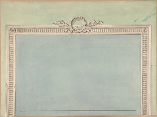 Design for a Chimneypiece by John Yenn, drawing, 1770-1821