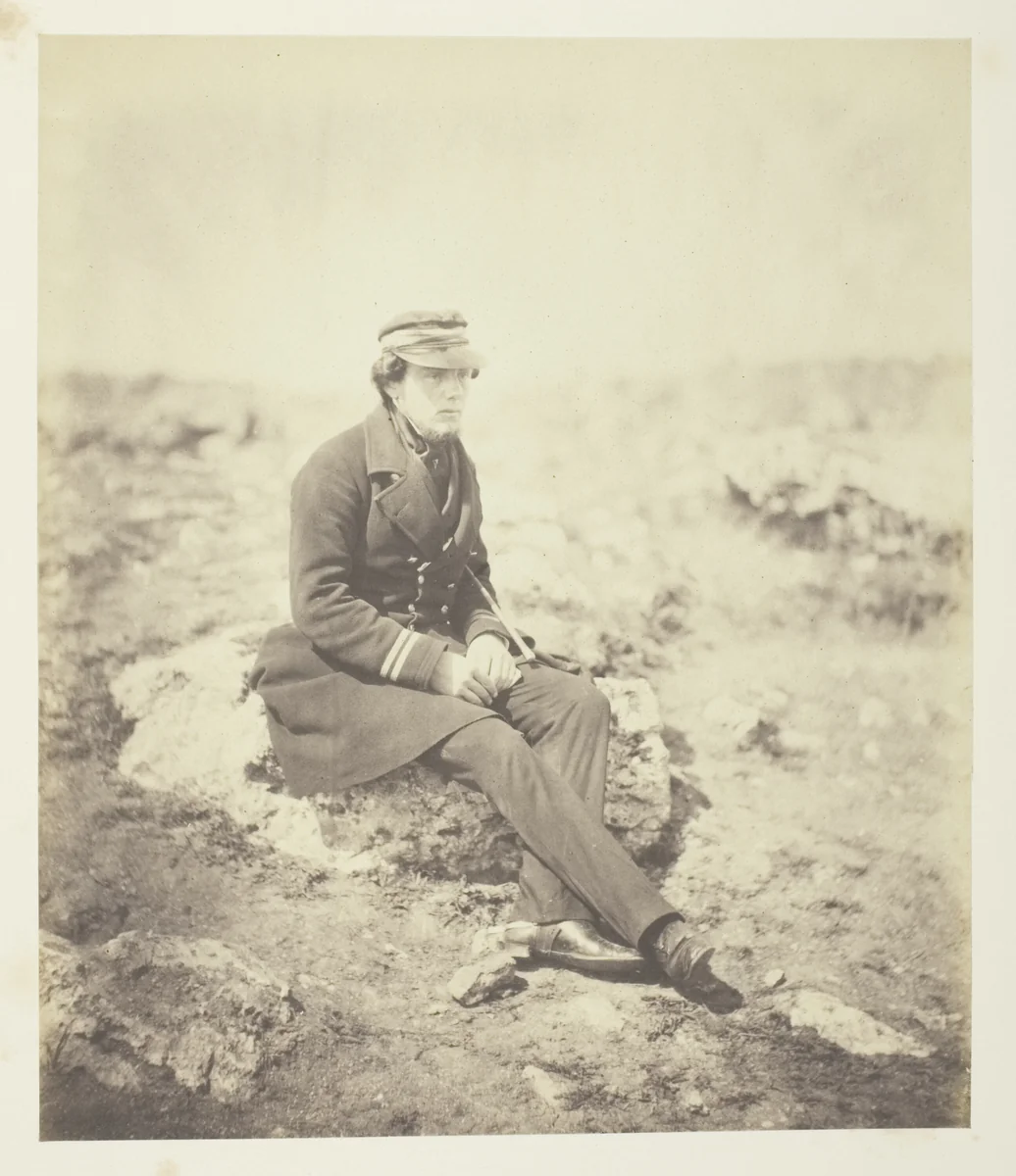 Untitled (Admiral Frederick Augustus Maxse) by Roger Fenton, photograph, 1855
