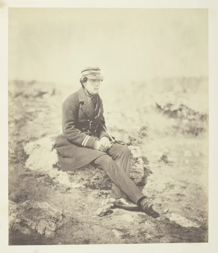 Untitled (Admiral Frederick Augustus Maxse) by Roger Fenton, photograph, 1855