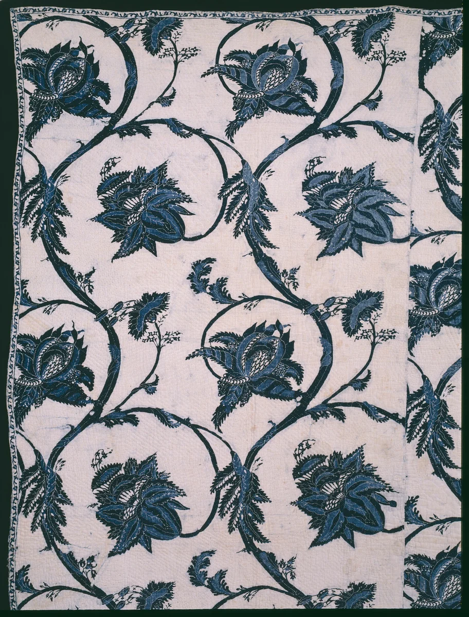 Bedcover by New England or Mid-Atlantic, textile, 1780-1800