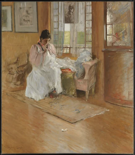 For the Little One by William Merritt Chase, artwork, 1893-1896