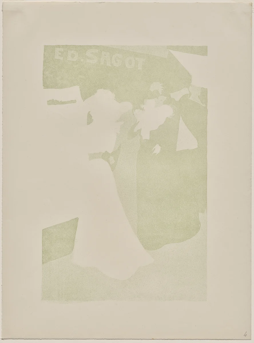 Sagot's Gallery by Georges Alfred Bottini, print, 1898