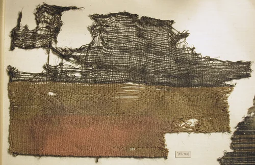 Fragment by Peru, north coast, Culebra Vallery, La Capilla, textile, 1000-1476