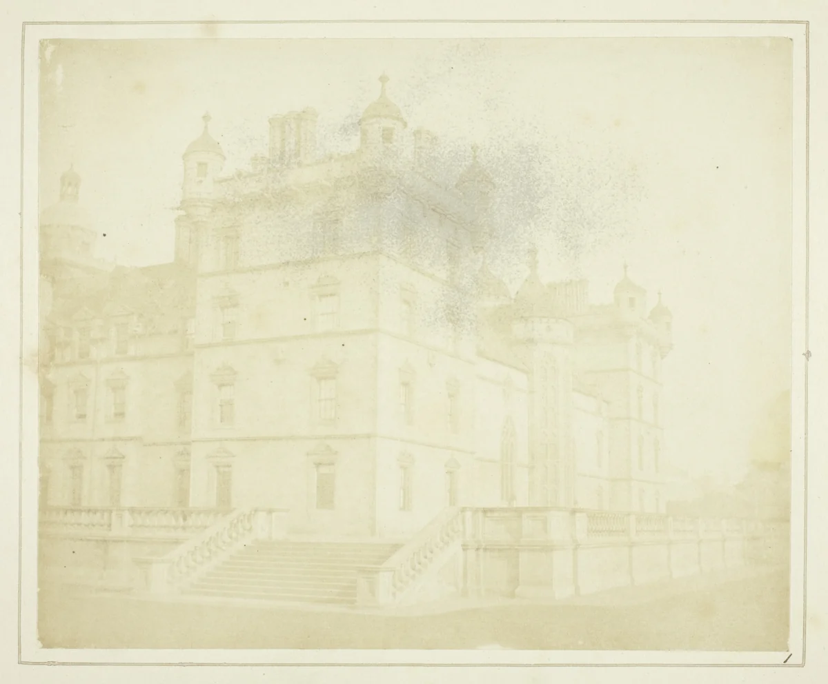 Heriot's Hospital, Edinburgh by William Henry Fox Talbot, photograph, 1844