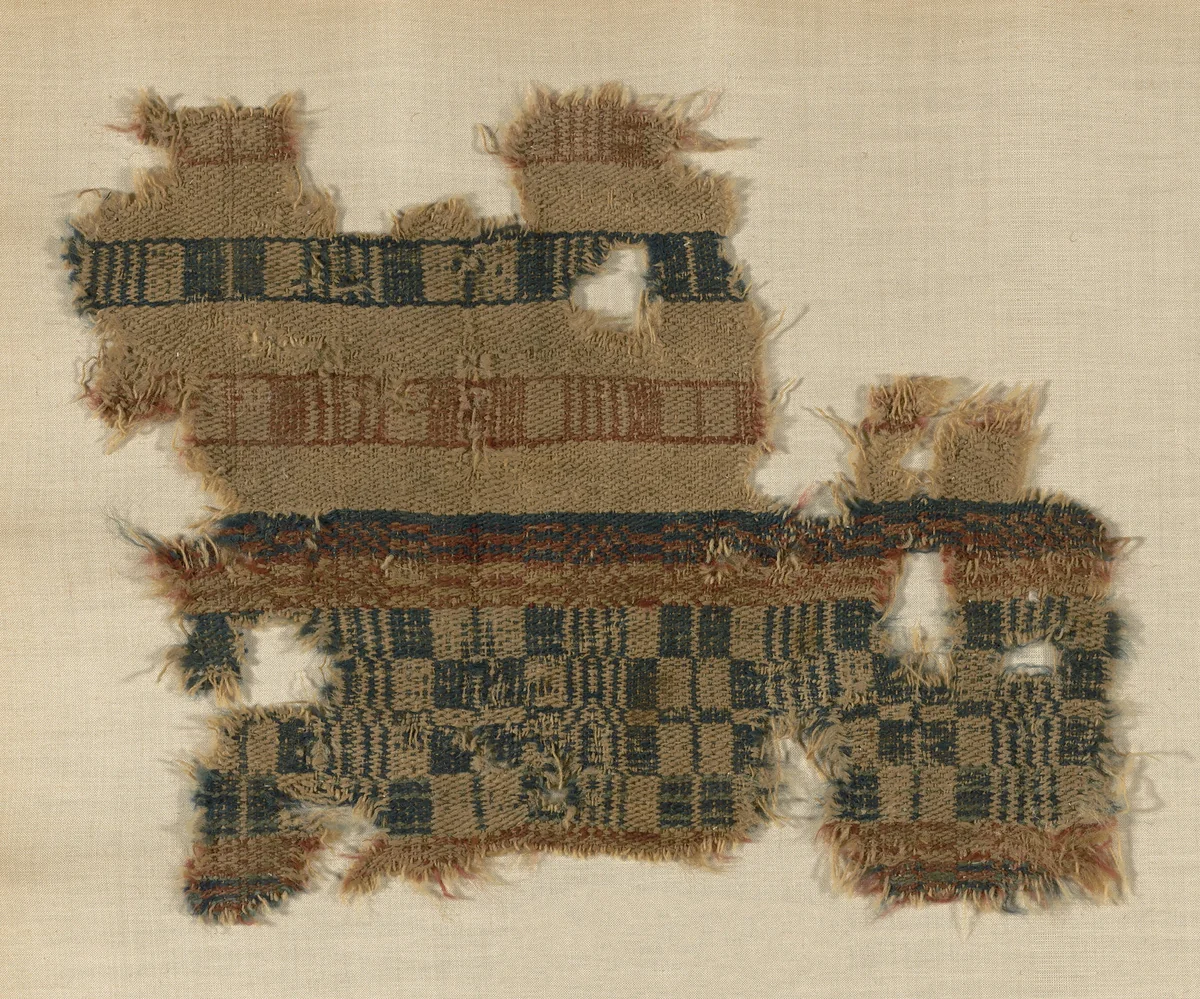Fragment by Egypt, textile, 301-400