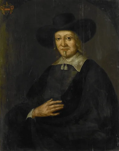 Portrait of Karel Reyniersz, Governor-General of the Dutch East Indies by anonymous, painting, 1650-1675