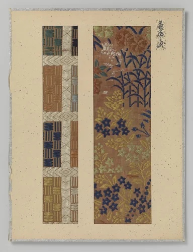 Twee fragmenten textiel by anonymous, textile, 1658-1661