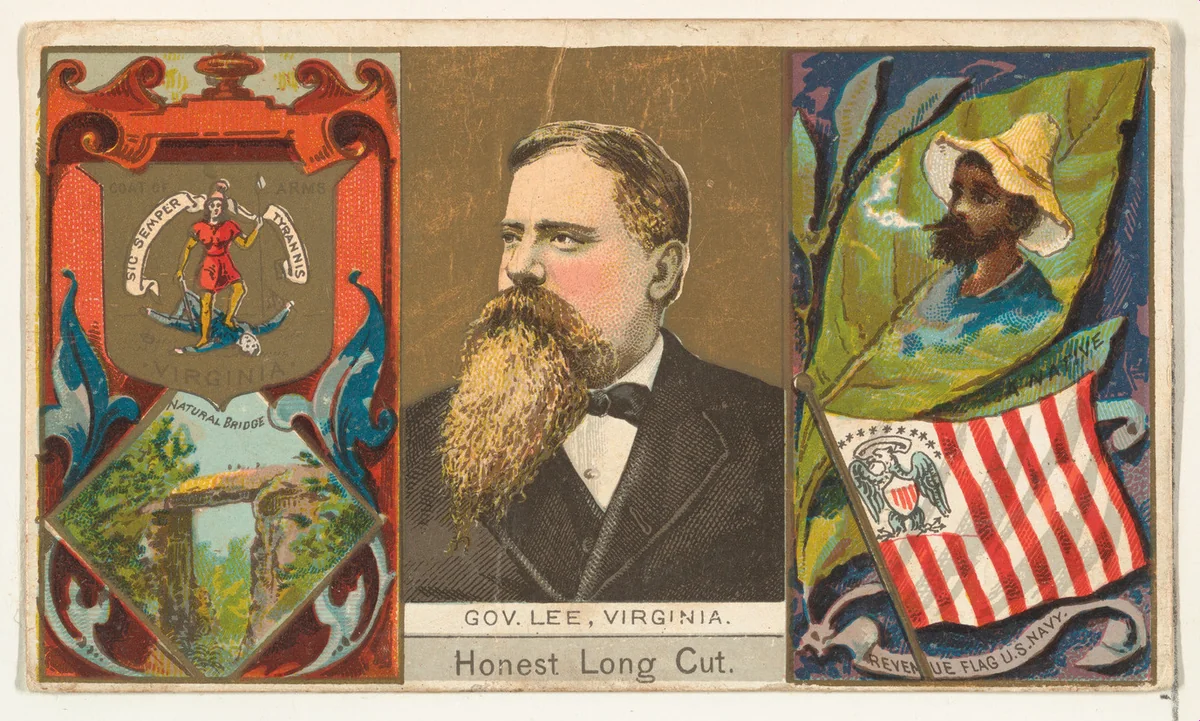 Governor Lee, Virginia, from "Governors, Arms, Etc." series (N133-1), issued by Duke Sons & Co. by W. Duke, Sons & Co., print, 1885-1892