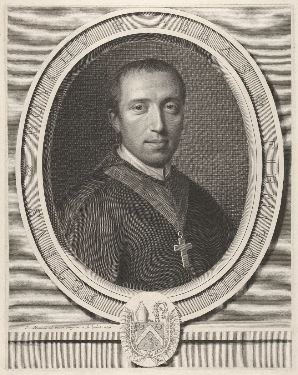 Jacques Amelot by Robert Nanteuil, print, 1669