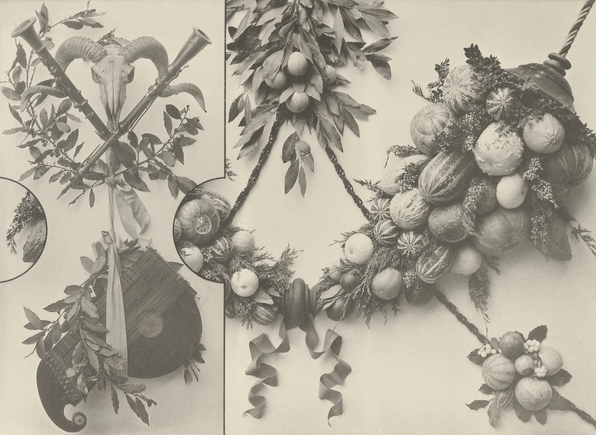 Page from Festons und Dekorative Gruppen by Unidentified Photographer, photograph, 1893