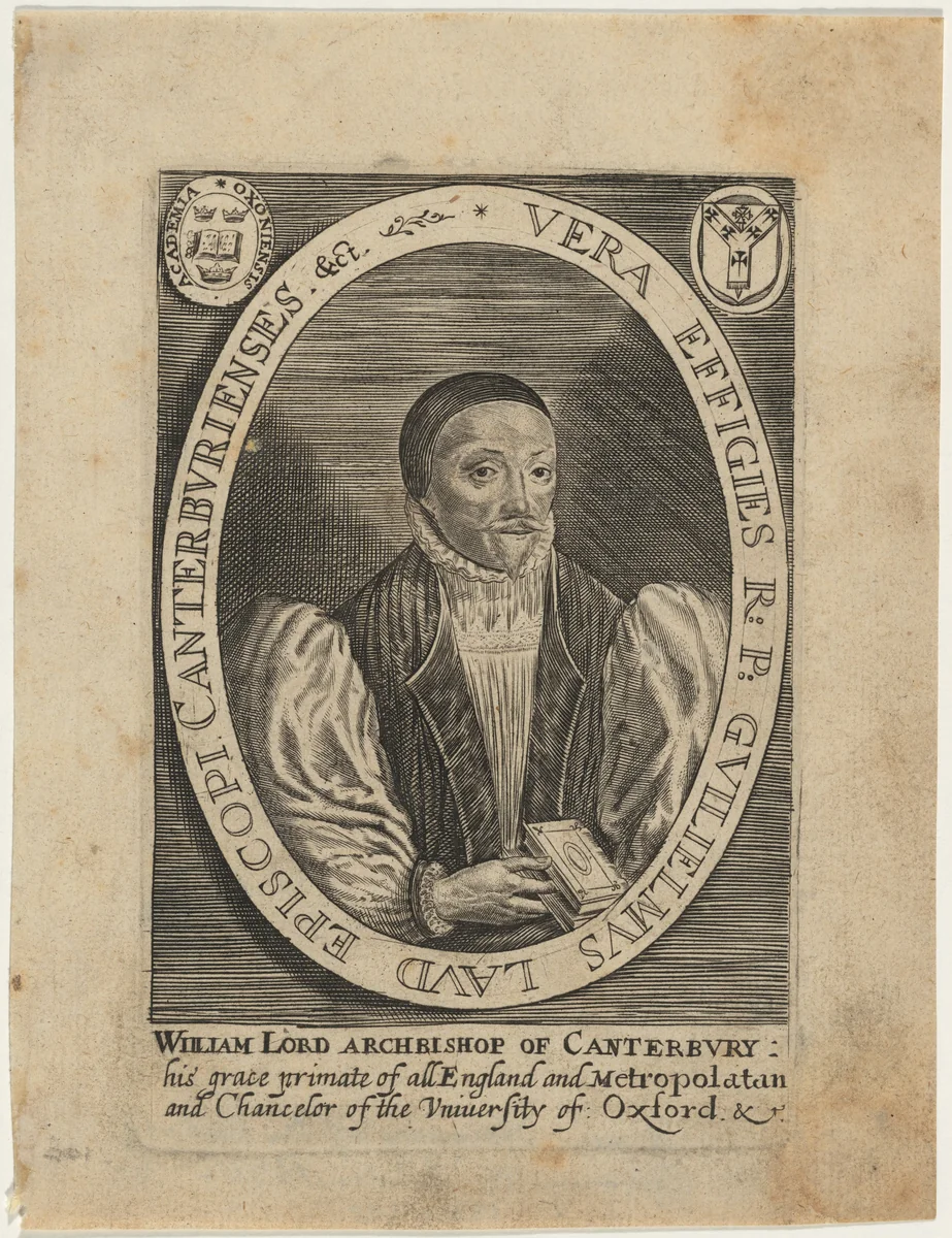 William Laud, Archbishop of Canterbury by Unknown 19th Century, print, 1800-1899