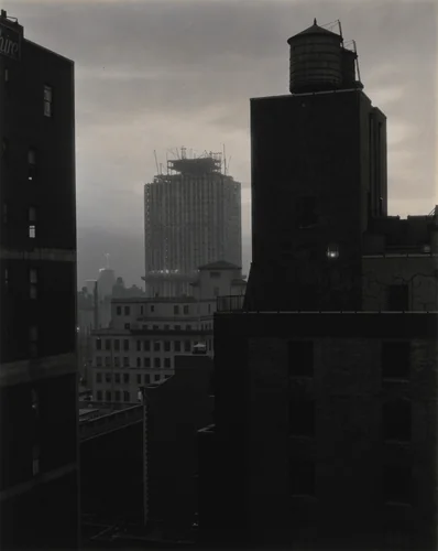 From My Window at An American Place, Southwest by Alfred Stieglitz, photograph, 1932