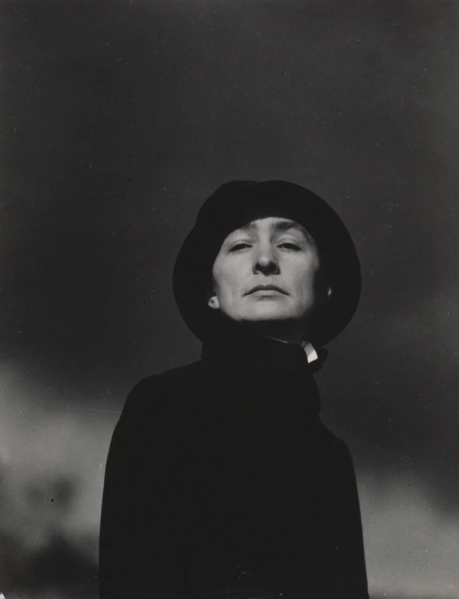 Georgia O'Keeffe by Alfred Stieglitz, photograph, 1923